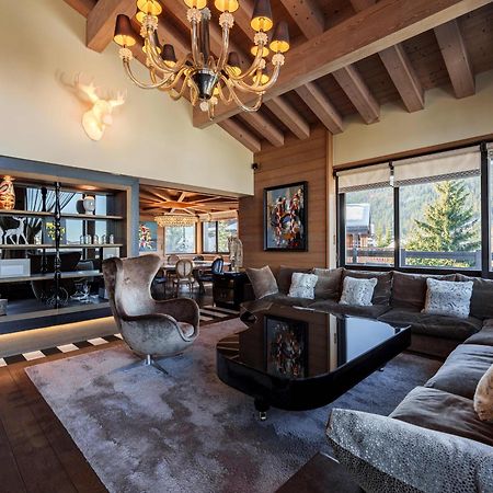 Chalet De Luxe A Courchevel Avec Vue Et Spa - Fr-1-772-7 Βίλα Εξωτερικό φωτογραφία