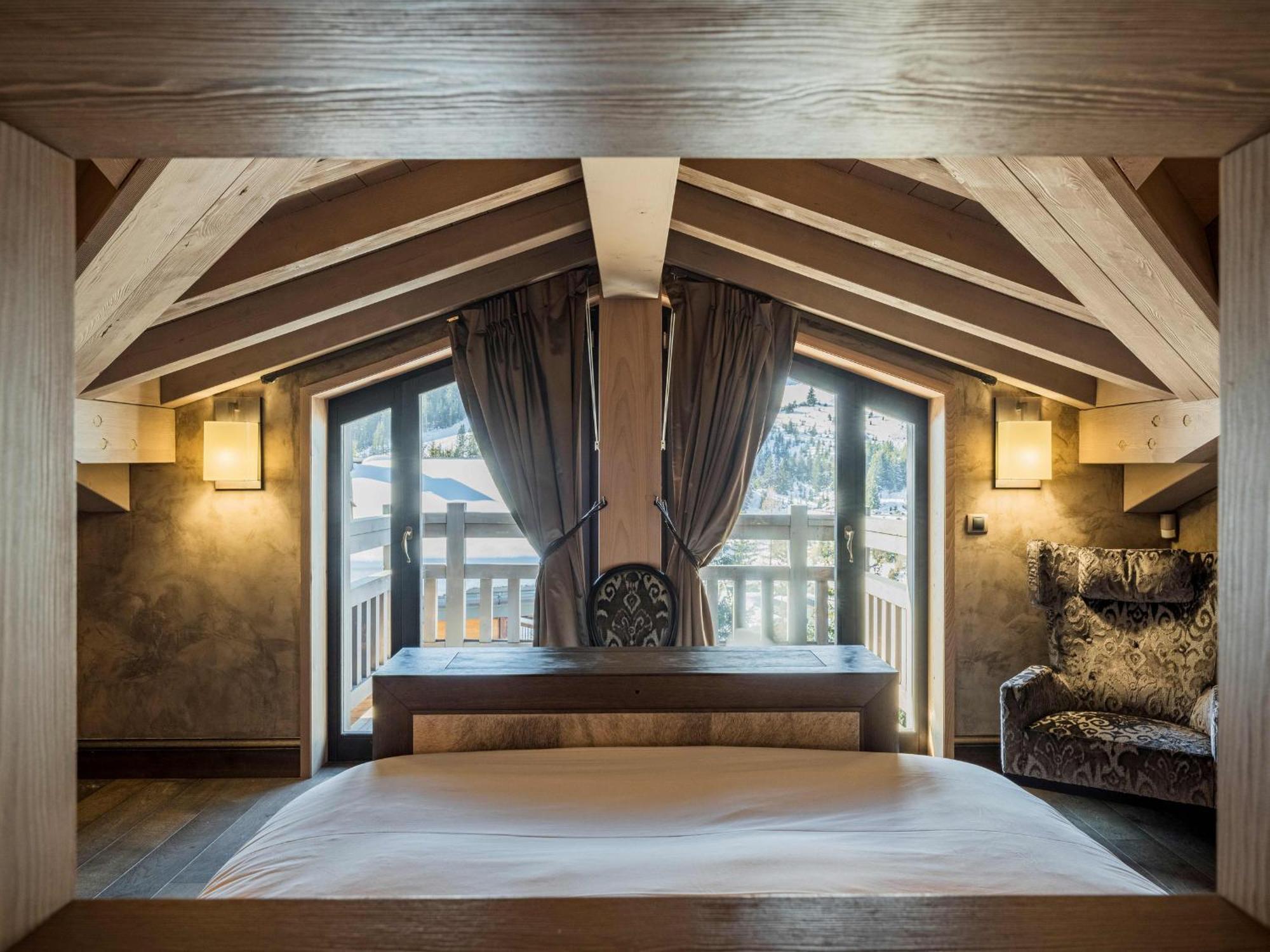 Chalet De Luxe A Courchevel Avec Vue Et Spa - Fr-1-772-7 Βίλα Εξωτερικό φωτογραφία