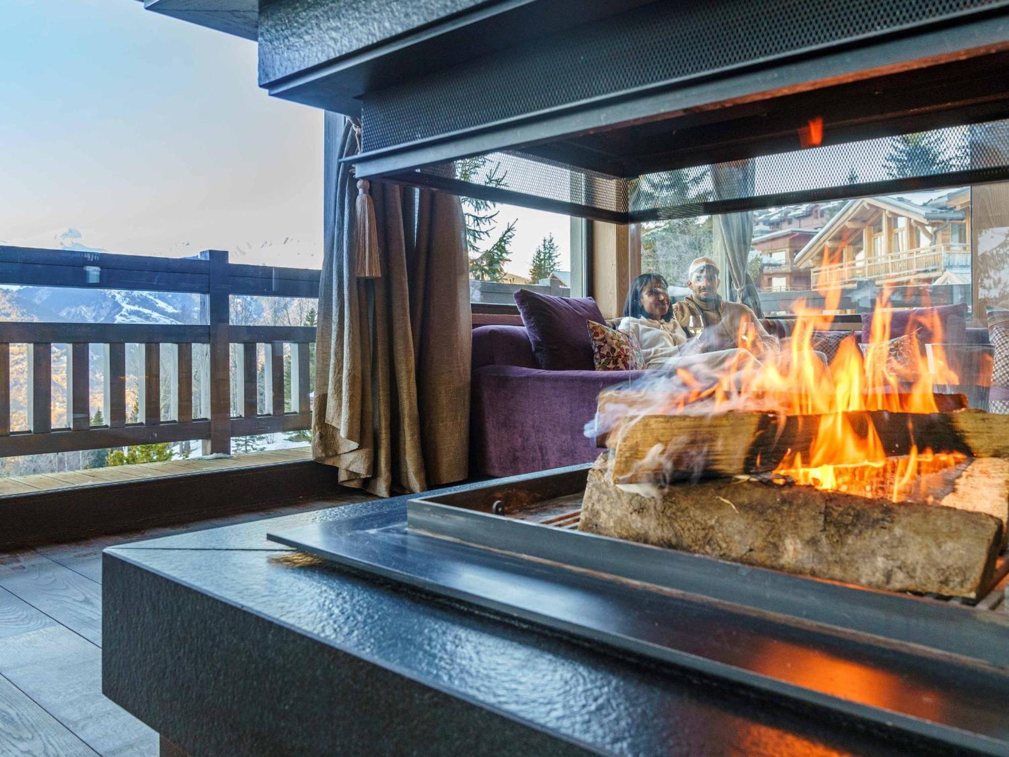 Chalet De Luxe A Courchevel Avec Vue Et Spa - Fr-1-772-7 Βίλα Εξωτερικό φωτογραφία