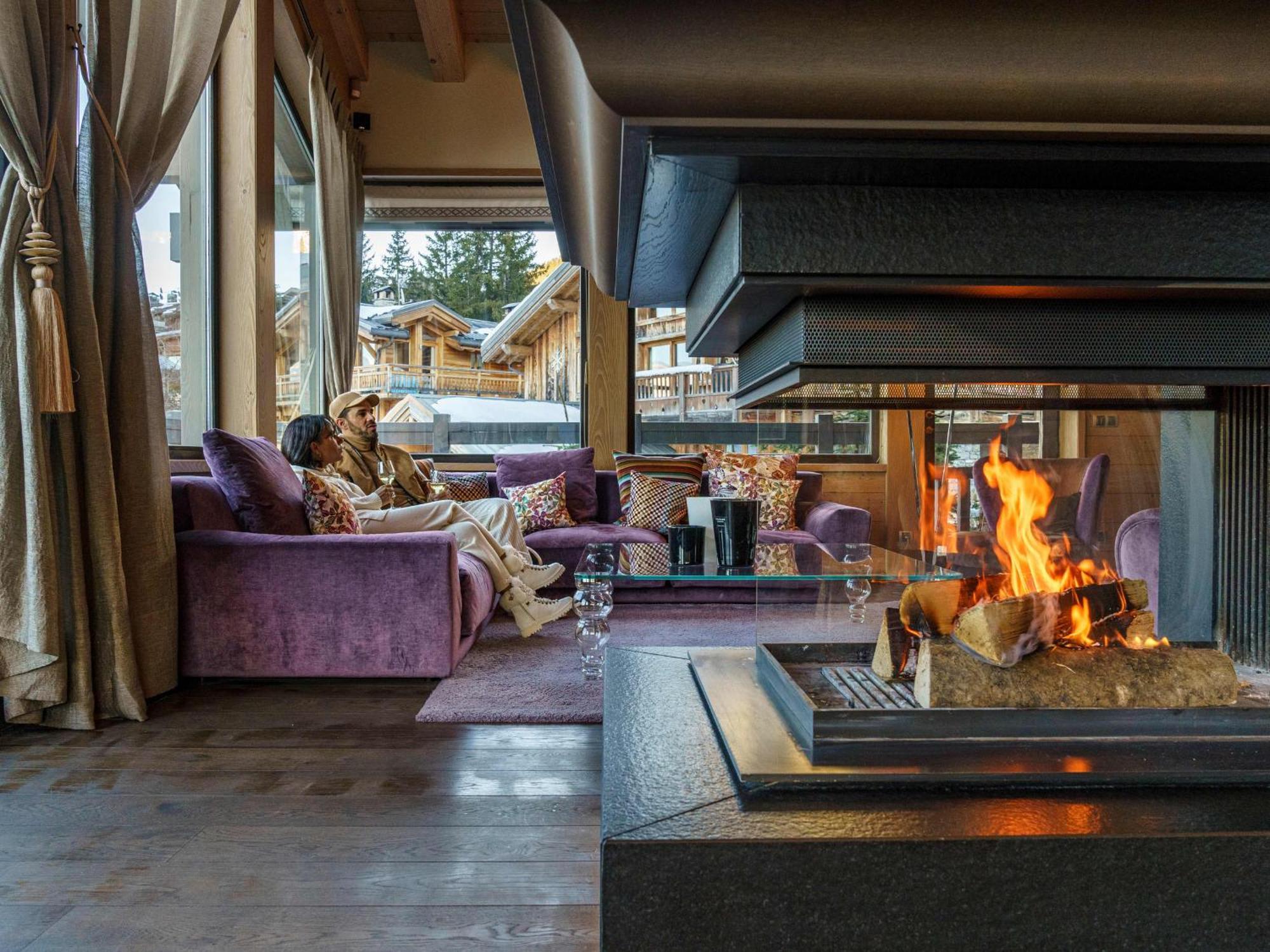 Chalet De Luxe A Courchevel Avec Vue Et Spa - Fr-1-772-7 Βίλα Εξωτερικό φωτογραφία