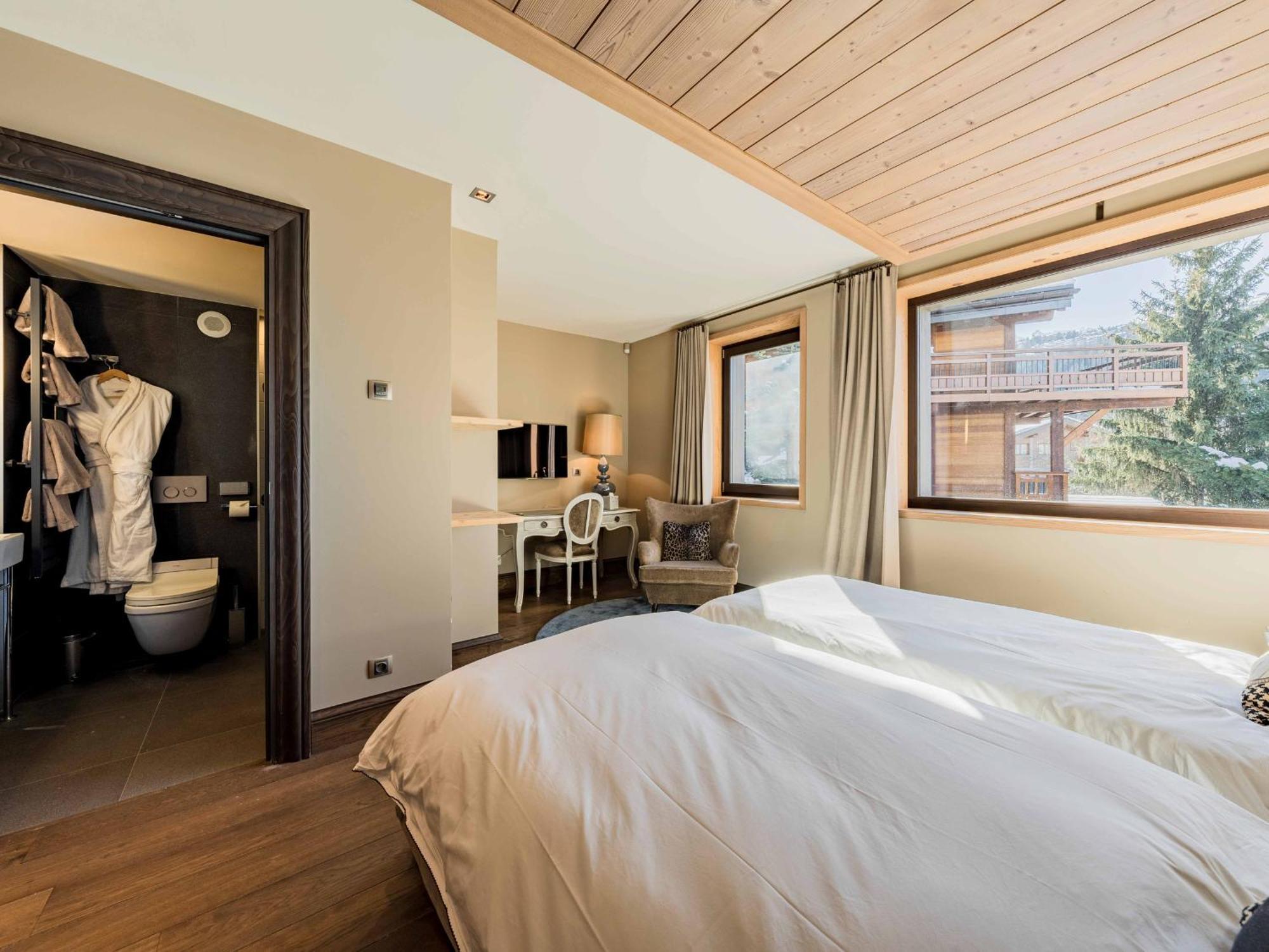 Chalet De Luxe A Courchevel Avec Vue Et Spa - Fr-1-772-7 Βίλα Εξωτερικό φωτογραφία