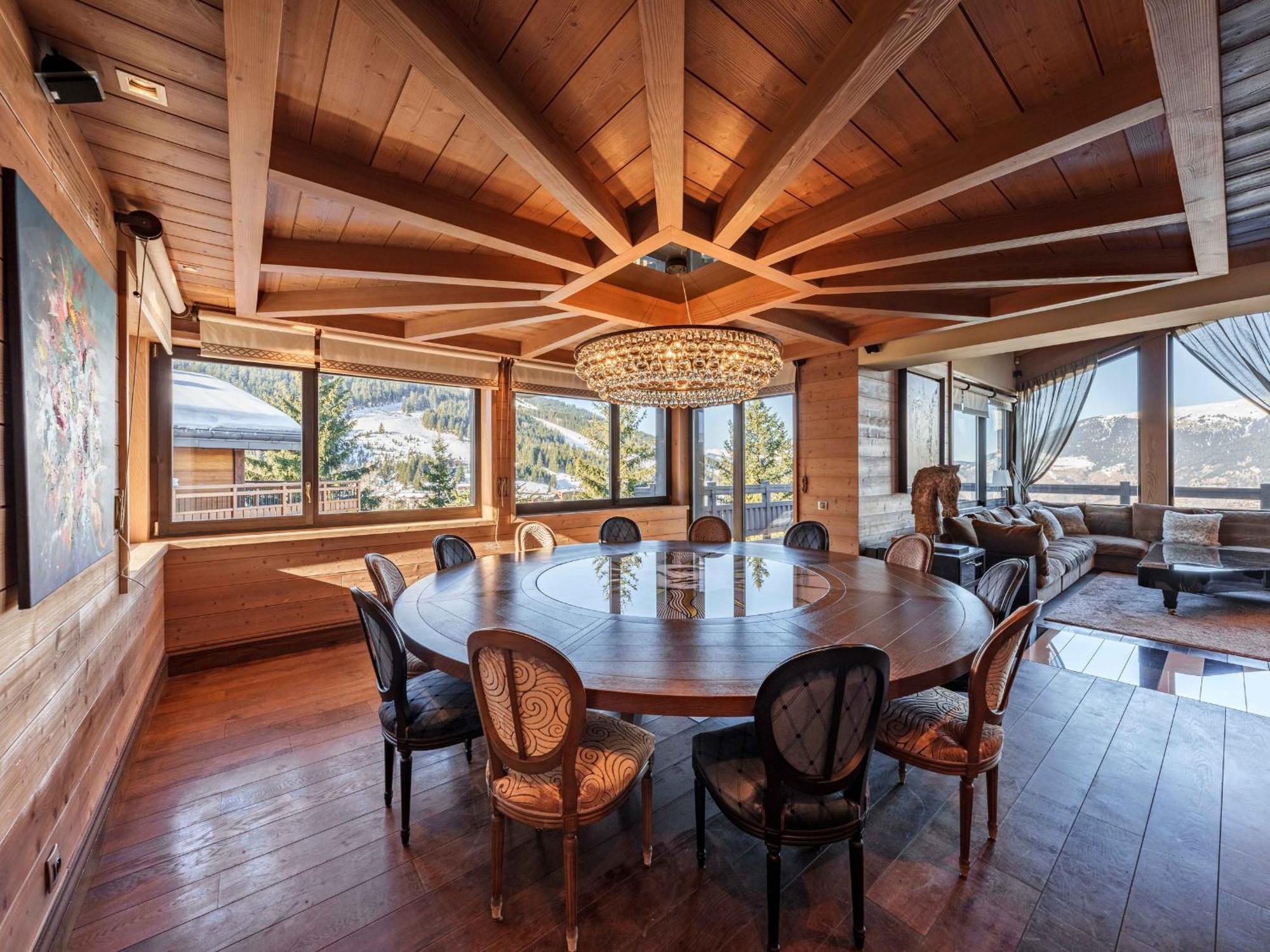 Chalet De Luxe A Courchevel Avec Vue Et Spa - Fr-1-772-7 Βίλα Εξωτερικό φωτογραφία