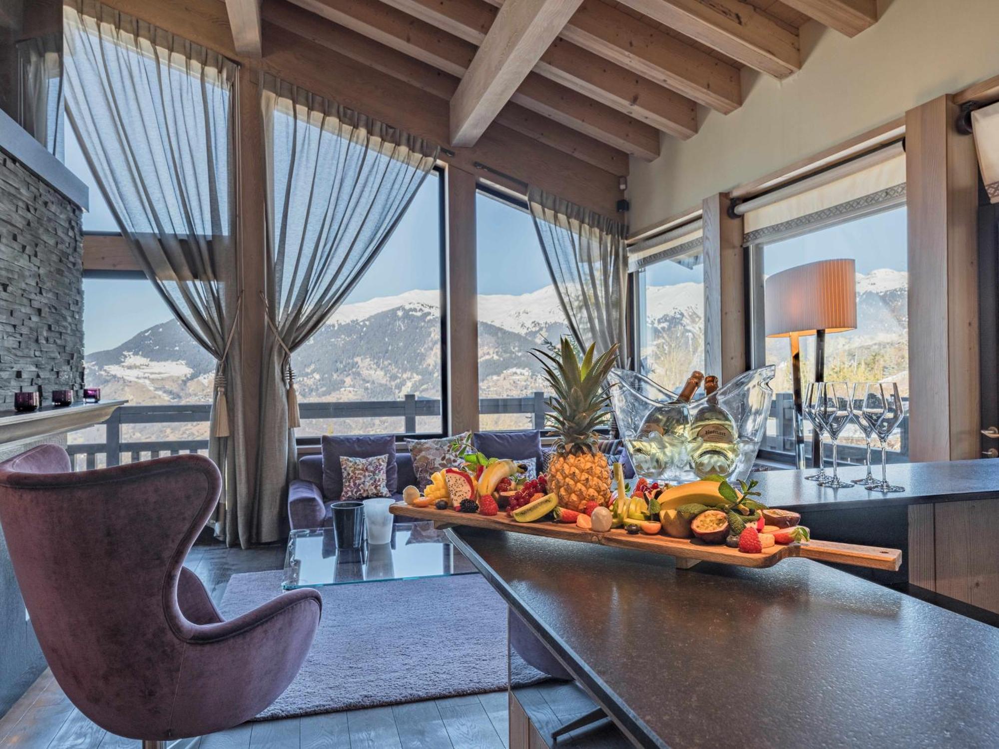 Chalet De Luxe A Courchevel Avec Vue Et Spa - Fr-1-772-7 Βίλα Εξωτερικό φωτογραφία