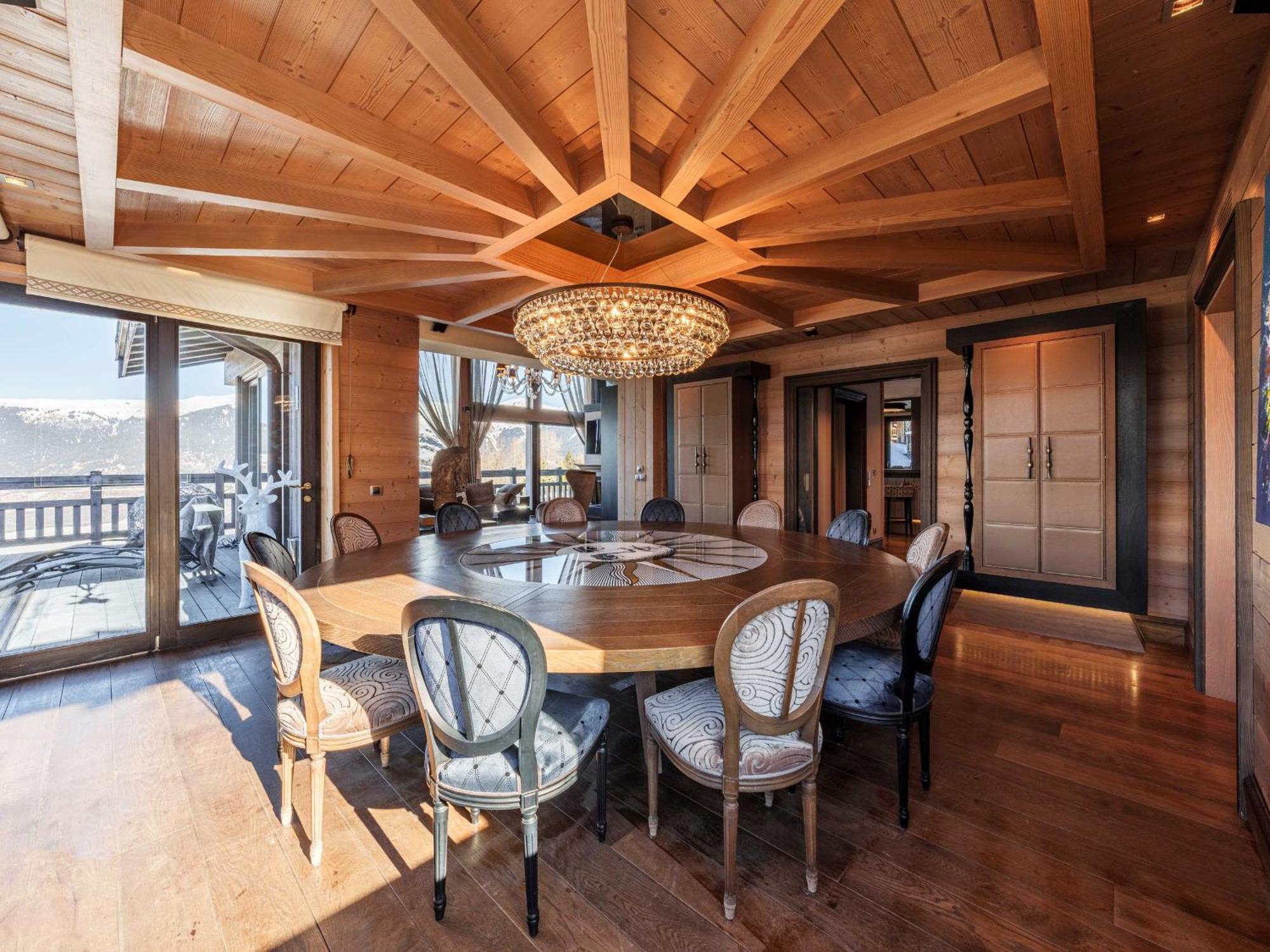 Chalet De Luxe A Courchevel Avec Vue Et Spa - Fr-1-772-7 Βίλα Εξωτερικό φωτογραφία