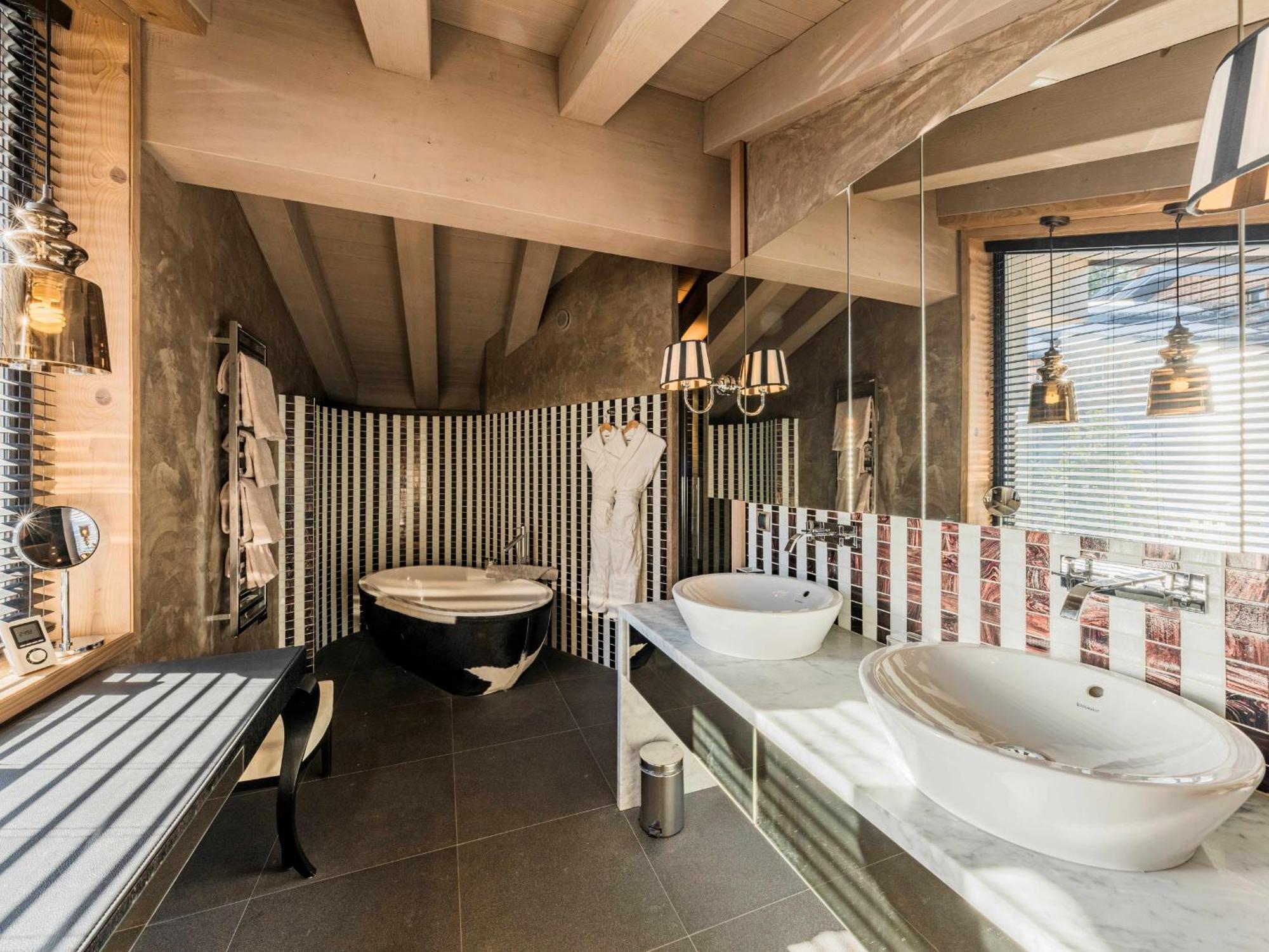 Chalet De Luxe A Courchevel Avec Vue Et Spa - Fr-1-772-7 Βίλα Εξωτερικό φωτογραφία